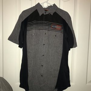Men’s Harley Davidson Button Down Shirt